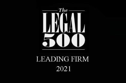 Cai & Lenard рекомендовані рейтингом  The Legal 500 EMEA 2021 у сфері банківського, фінансового права та ринків капіталу