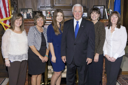 Ольга Стельмах та сенатор Пенсільванії